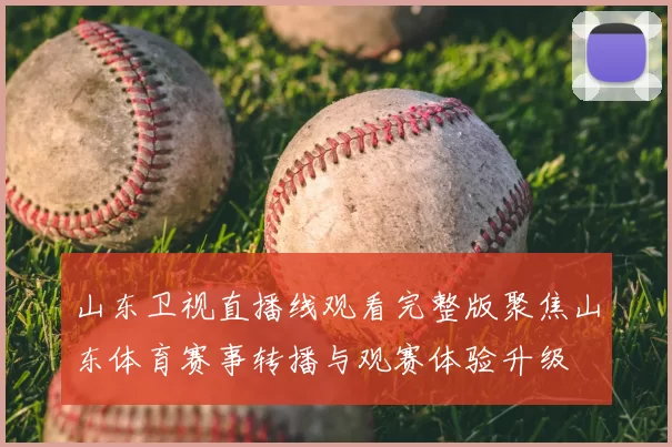 山东卫视直播线观看完整版聚焦山东体育赛事转播与观赛体验升级